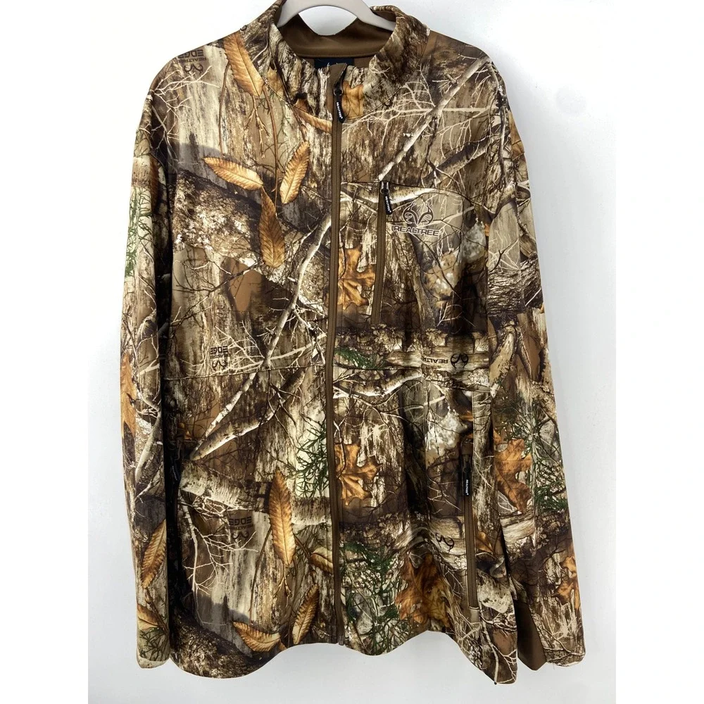 Realtree Jacket‎ Mens 3XL Edge Camo Scent-Factor Hunting Outdoor Tactical Vented